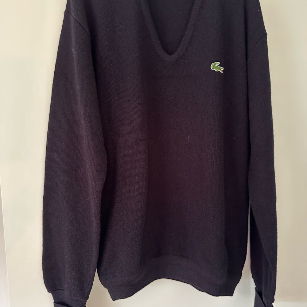 Lacoste Men's Black Sweater